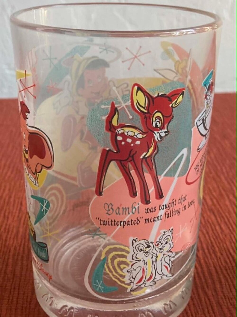 New Walt Disney McDonalds 2002 100 Years of Magic Glasses Tumblers Set of 4 - Picture 10 of 16